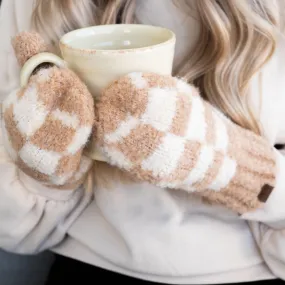 CC Checkered Boucle Oh-So-Soft Mittens