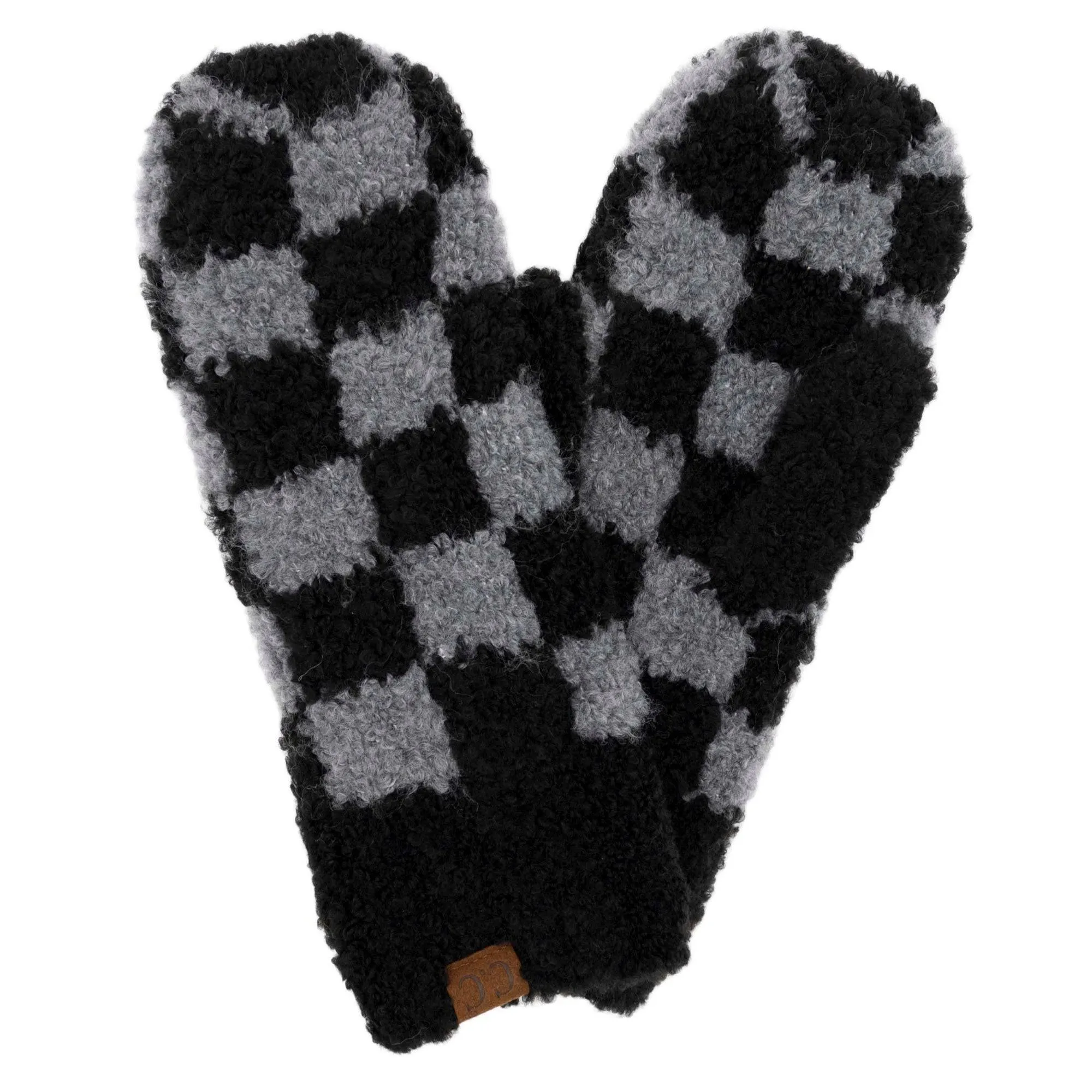 CC Checkered Boucle Oh-So-Soft Mittens