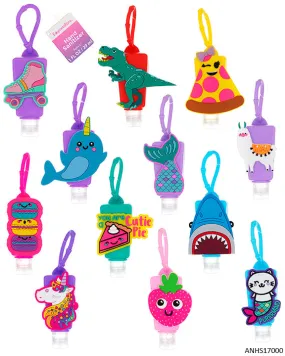 Expressions Novelty Silicone Keychain Hand Sanitizers - Item #ANHS17000