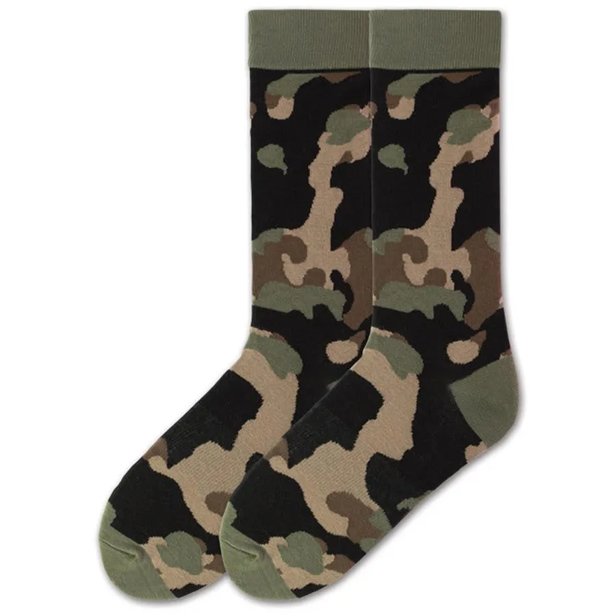 Extended Size Camouflage Socks (Men's)