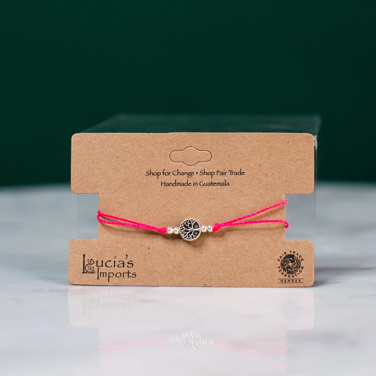 Tree of Life String Charm Bracelet