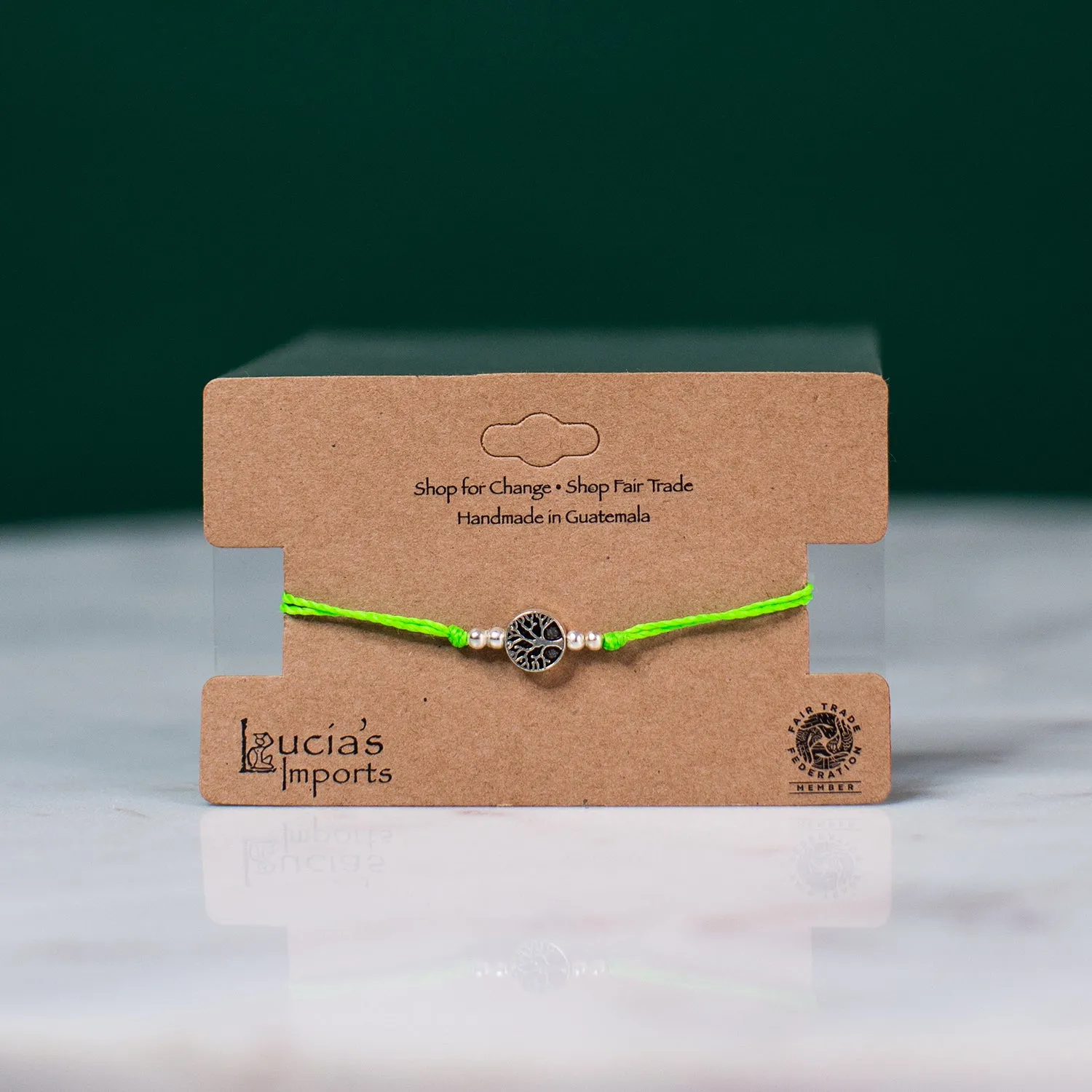 Tree of Life String Charm Bracelet