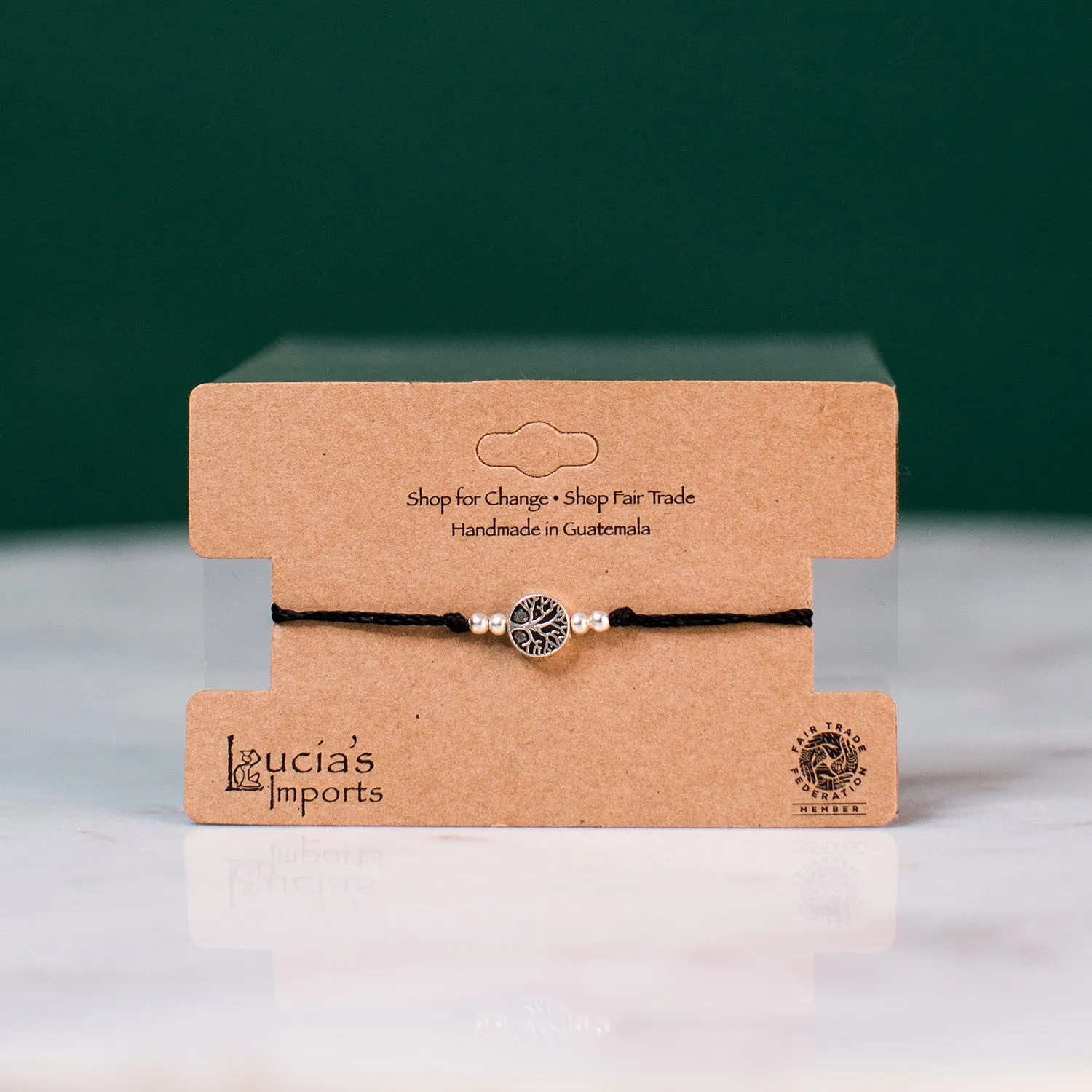 Tree of Life String Charm Bracelet