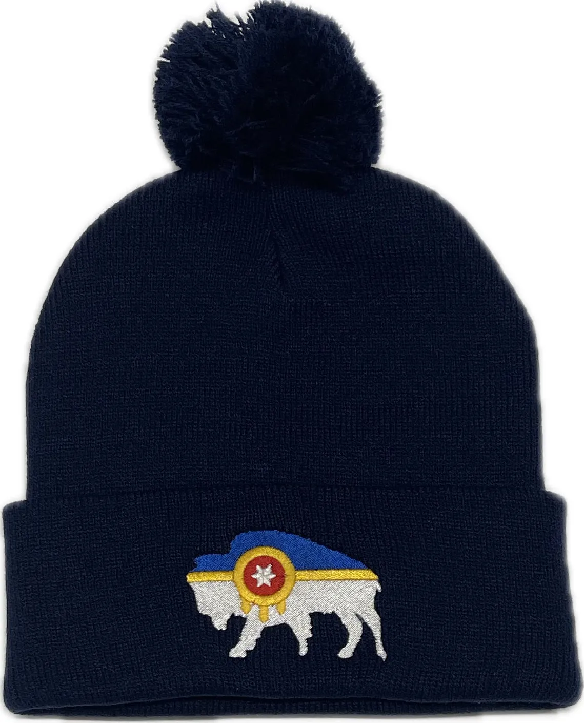 Tulsa Bison Flag Beanie