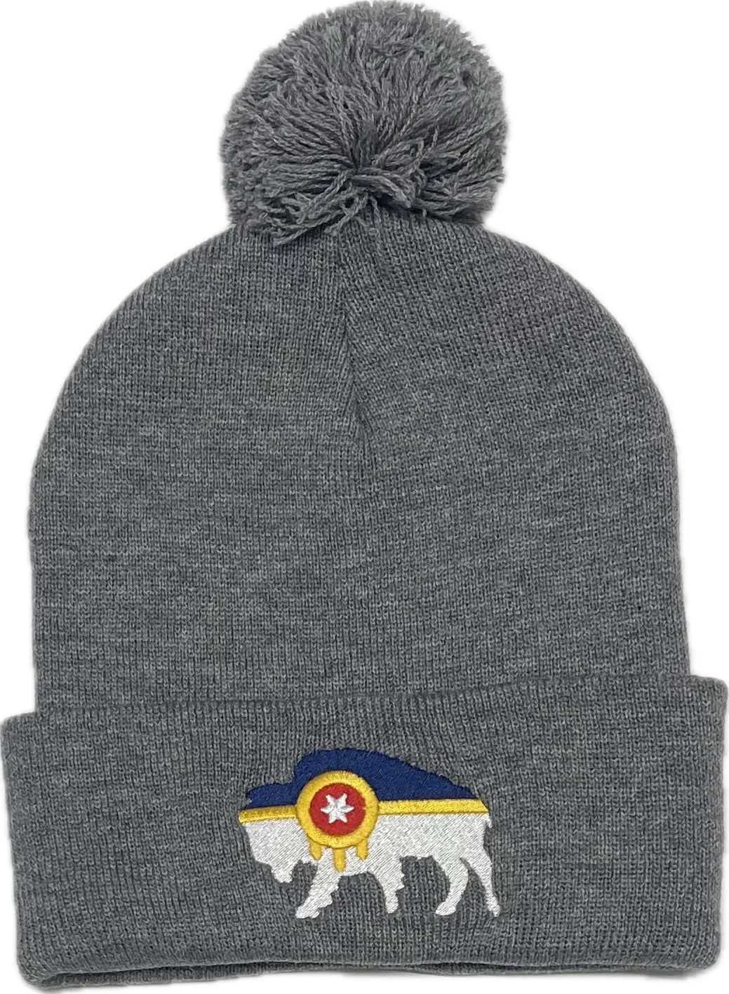 Tulsa Bison Flag Beanie