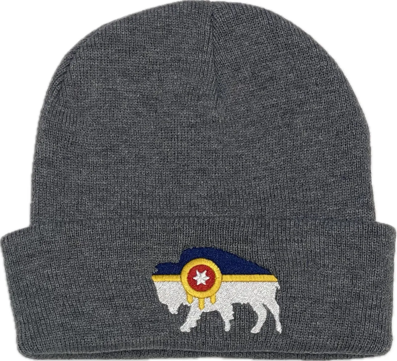 Tulsa Bison Flag Beanie